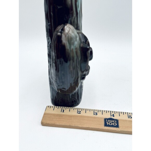 Vintage Cactus Bank w Original Stopper Southwest Design w Gun & Hat Japan - Picture 8 of 9